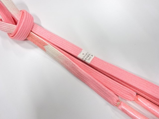 未使用品　正絹　手組帯締め